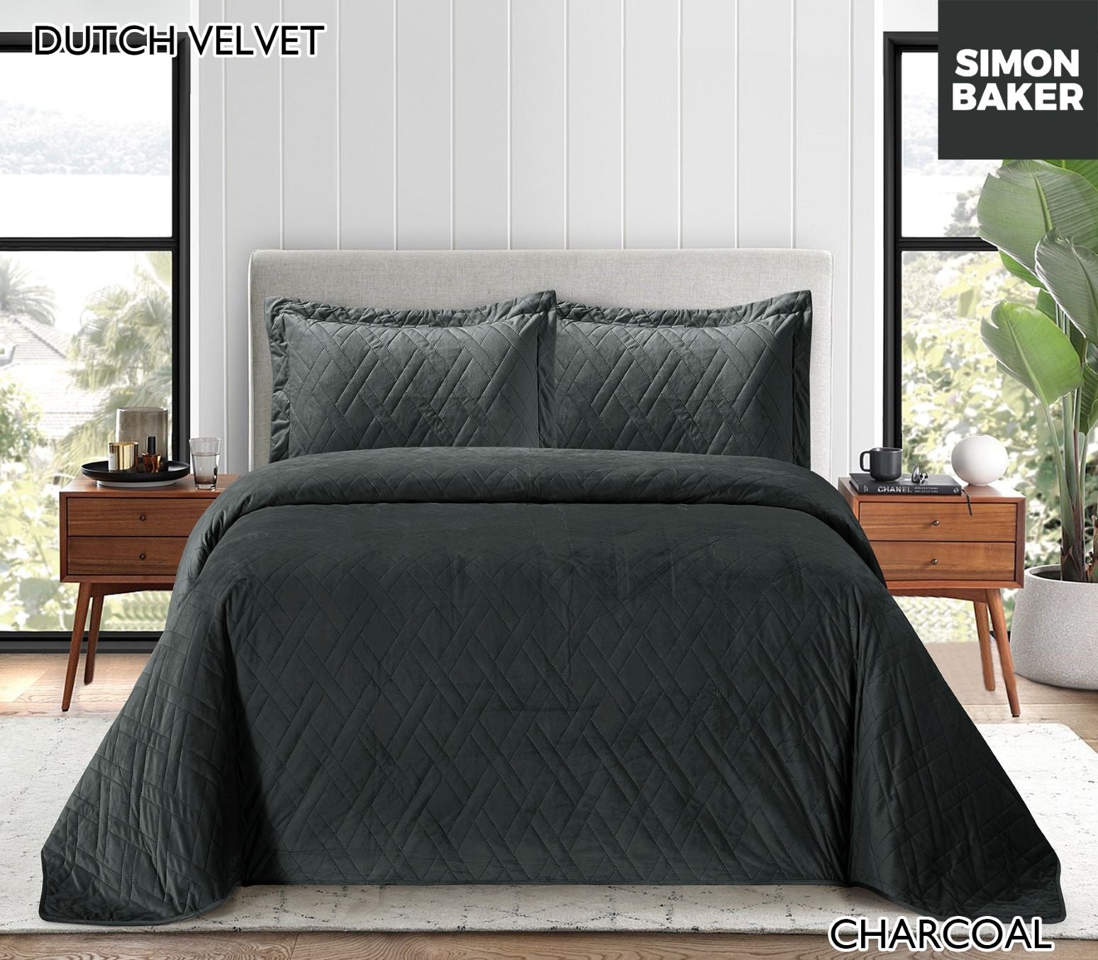 Pin Quilted Dutch Velvet Bedspreads